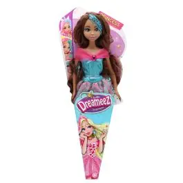 Retur gratuit Papusa printesa par brunet si rochie roz, Dreameez