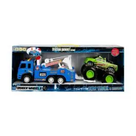 Super ofertă Set camion transportor cu masina de teren, Maxx Wheels