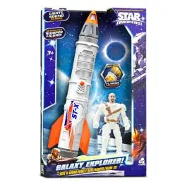 Expediere rapidă Set de joaca cu racheta si figurina, Lanard Toys, Star Troopers, Magnus 04 ST-X