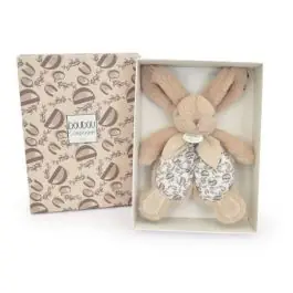 Calitate înaltă Jucarie de plus, Doudou, Iepuras, 18 cm, Bej