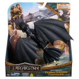 Figurina cu sunete, DreamWorks Dragons, Plasma Sounds Toothless, 20151289 Lichidare de stoc