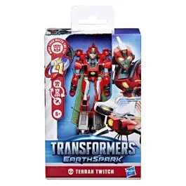 Lichidare de stoc Figurina transformabila EarthSpark, Transformers, Terran Twitch, F6734