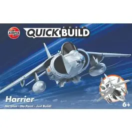 Set de constructie, Airfix Quickbuild, Harrier, 27 piese Noutate