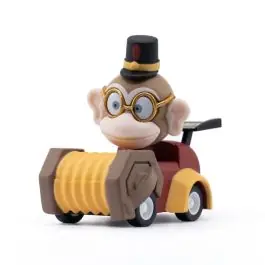 Mini figurina cu vehicul, Yume, Hero Horror, Accordion Monkey Cumpără online