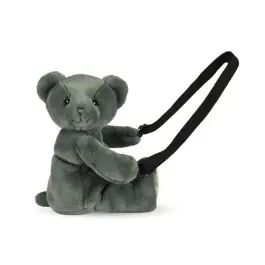 Jucarie de plus, Doudou, Ursulet, geanta crossbody, Kaki, 30 cm Doar azi