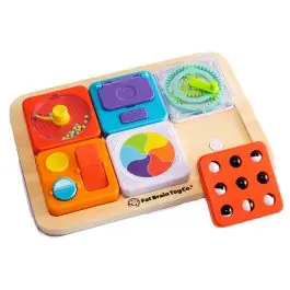 Tabla de activitati senzoriale, Fat Brain Toys, Play Tab Essential Ieftin