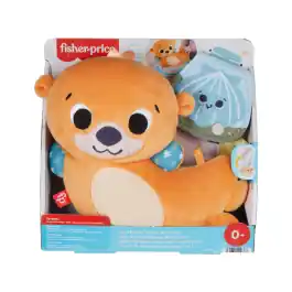Jucarie de plus 2 in 1, Fisher Price, Vidra Rockin Tummy Time, HXG96 Discount