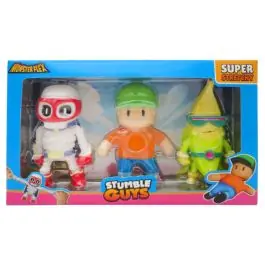 Set 3 mini figurine, Monster Flex, Stumble Guys, S2, Super Stretchy Comandă acum