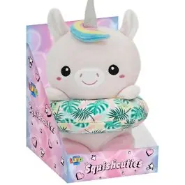 Jucarie de plus, Luna Toys, Squishcuties, Unicorn, 21 cm Preț mic