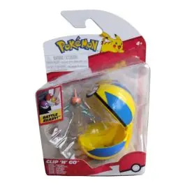 Chilipir Figurina in bila Clip N Go Pokemon S2, Rotom si Quick Ball