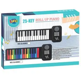 Orga muzicala din silicon, Luna Toys, 25 clape Expediere rapidă