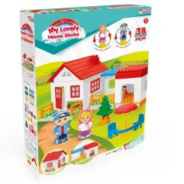 Set de constructie, Dede, My Lovely House Blocks, 38 piese Doar azi