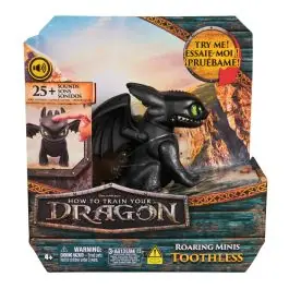 Figurina cu efecte sonore, DreamWorks Dragons, Roaring Minis, Toothless, 20151465 Ofertă de sezon
