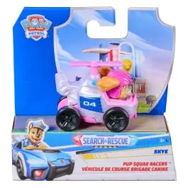 Vehicul cu figurina, Paw Patrol, Pup Squad Racers, Skye, 20156336 Reducere