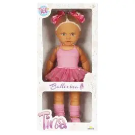 Papusa Dollz And More, Tina balerina, Roz inchis, 45 cm Comandă acum