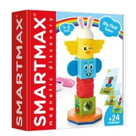 Mai ieftin Joc magnetic, Smart Max, Primul meu totem, 7 piese