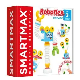 Joc magnetic, Smart Max, Robotul flexibil, 12 piese Reducere extra