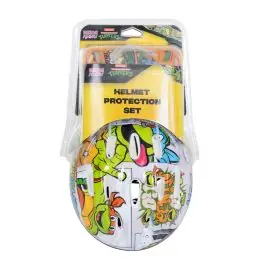 Set casca si protectii, Rising Sports, Ninja Turtles, Marime M Preț redus