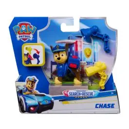 Figurina cu accesorii, Paw Patrol, Search and Rescue, Chase, 20155502 Reducere