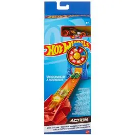 Preț redus Set de joaca cu masinuta de curse, Hot Wheels, Spin and Score, HDR81