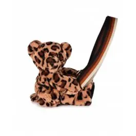 Jucarie de plus, Doudou, Ursulet, geanta crossbody, Leopard, 30 cm Plată sigură