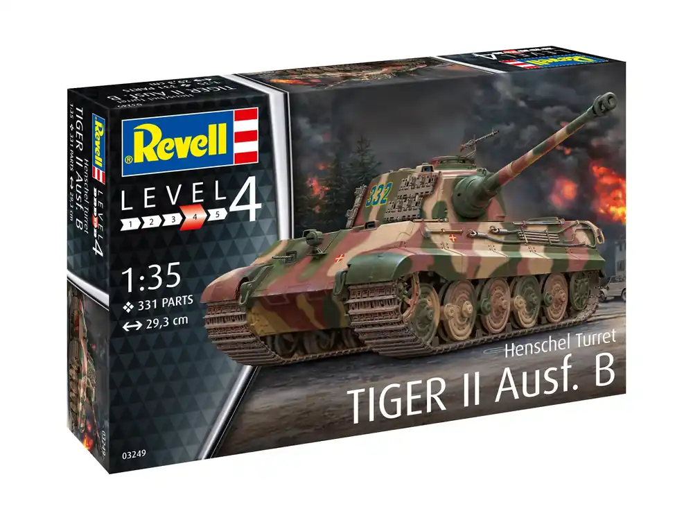 Preferatul clienților Tank Tiger Ausf. model prefabricat Revell 03249