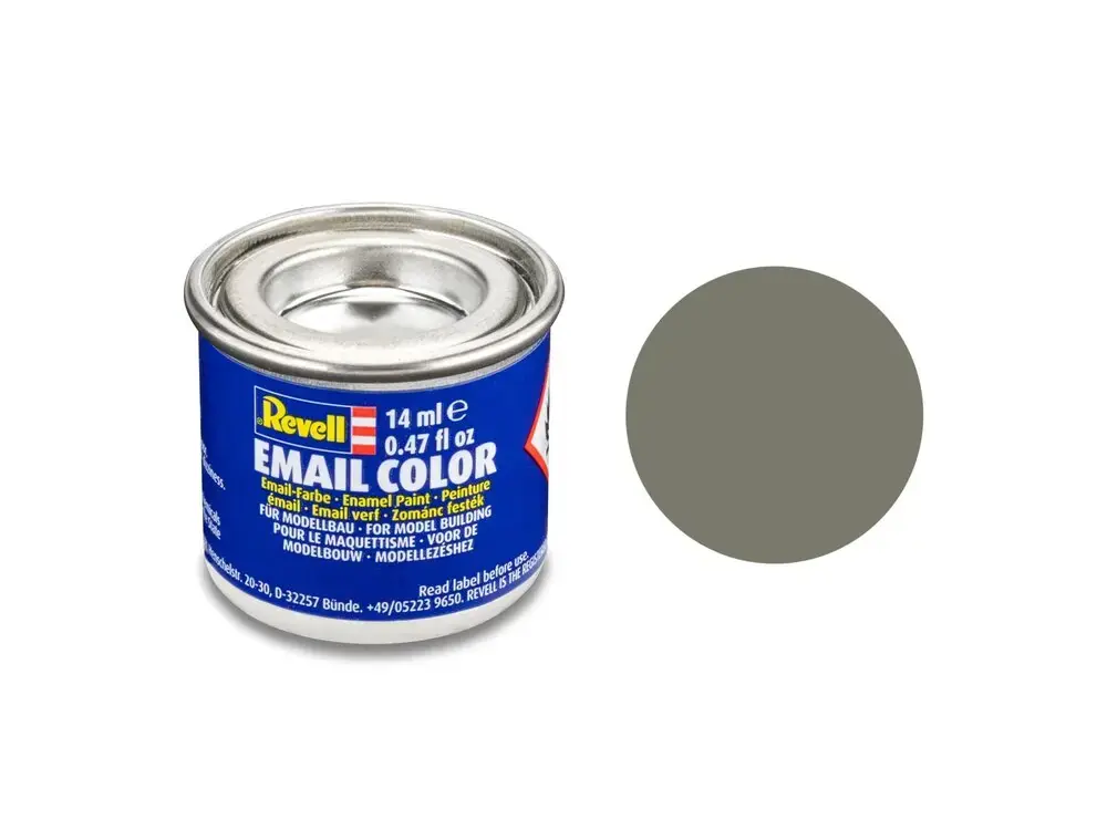 Calitate înaltă Vopsea masliniu deschis mat pentru modelism Revell 14 ml 32145